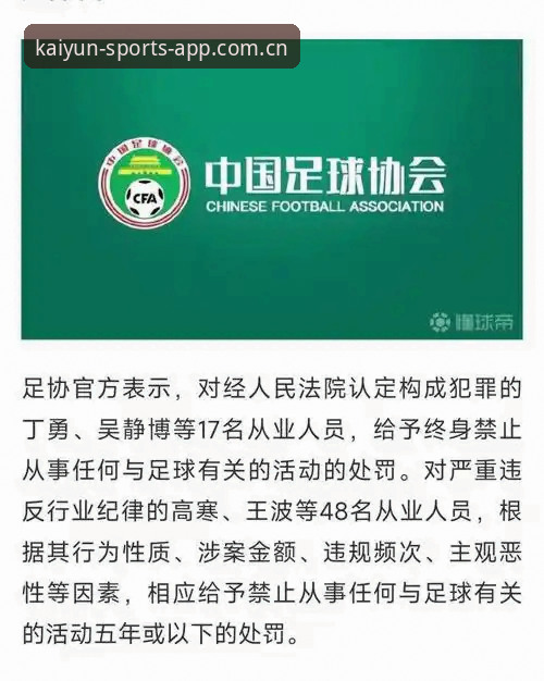 第三批禁足名单详解：中国足协重拳整治足球乱象